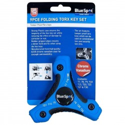 Blue Spot Tools Folding Torx Key Set 15370