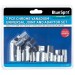 Blue Spot Tools Socket Size Converter Adapter and Universal Joint Set 02076