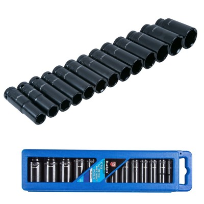 Blue Spot Tools 1/2 inch Deep Impact Socket Large 13pc Set 13-32mm 01538 1/2"
