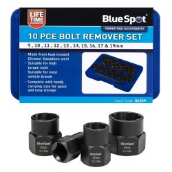 Blue Spot Tools 3/8 inch Damaged Rounded Bolt Nut Remover Sockets 01539 3/8"