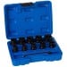 Blue Spot Tools 3/8 inch Damaged Rounded Bolt Nut Remover Socket 10pc Set 01539