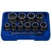 Blue Spot Tools 3/8 inch Damaged Rounded Bolt Nut Remover Socket 10pc Set 01539