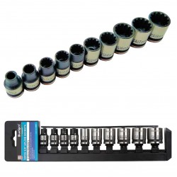 Blue Spot Tools 3/8 inch Drive Spline Socket Set 01543 3/8"