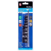 Blue Spot Tools 9 Piece 1/4-3/8" Low Profile Metric Impact Hex Sockets (6-19mm) 01594