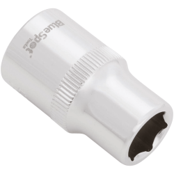 Blue Spot Tools Individual 12mm Shallow Hex Socket (1/2" Drive) 01724