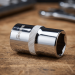 Blue Spot Tools Individual 15mm Shallow Hex Socket (1/2" Drive) 01727