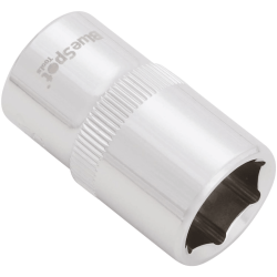 Blue Spot Tools Individual 15mm Shallow Hex Socket (1/2" Drive) 01727