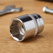 Blue Spot Tools Individual 27mm Shallow Hex Socket (1/2" Drive) 01737