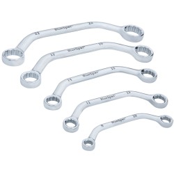 Blue Spot Tools 5pc Metric Obstruction C Access Ring Spanner Set 04102 Bluespot