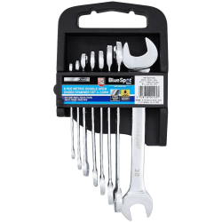 Blue Spot Tools 8 Piece Metric Double Open Ended Spanner Set (6-22mm) 04105