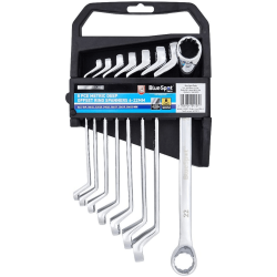 Blue Spot Tools 8 Piece Metric Deep Offset Ring Spanners (6-22mm) 04107