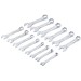 Blue Spot Stubby Mechanics Combination Spanner 14pc Set in EVA Foam 04114