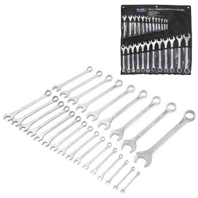 Blue Spot Tools 6mm to 32mm Combination Spanner 25pc Large Set 04131