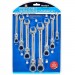 Blue Spot Tools Hinged Flexible Head Ratchet Spanner Set 04300
