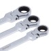 Blue Spot Tools Hinged Flexible Head Ratchet Spanner Set 04300