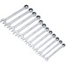 Blue Spot Tools 12 Piece Metric Ratchet Combination Spanner Set 04303-B Bluespot