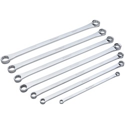 Blue Spot Tools 7pc Extra Long Ring Spanner Set 8mm to 24mm 04305 Bluespot
