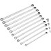 Blue Spot Tools Extra Long Ratchet Ring Spanner and Adaptor Set 04307 Bluespot
