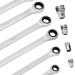 Blue Spot Tools Extra Long Ratchet Ring Spanner and Adaptor Set 04307 Bluespot