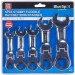 Blue Spot Stubby Hinged Flexible Head Ratchet Spanner Set 04314 Combination