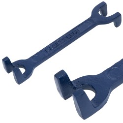 Blue Spot Fixed Claw Basin Spanner Wrench 19mm 25mm 06326 Bluespot