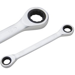 Blue Spot Tools Double End Ended Ratchet Spanner 17mm 19mm 05136 Bluespot
