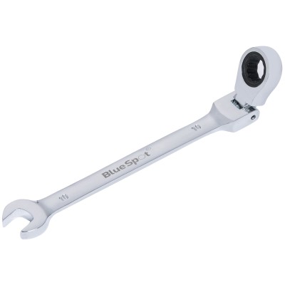 Blue Spot Tools Ratchet Spanner Flexible Hinged Head 10mm 05102 Bluespot