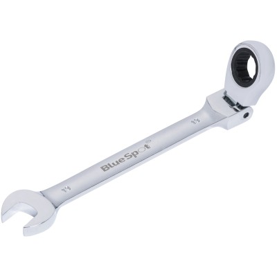 Blue Spot Tools Ratchet Spanner Flexible Hinged Head 13mm 05107 Bluespot