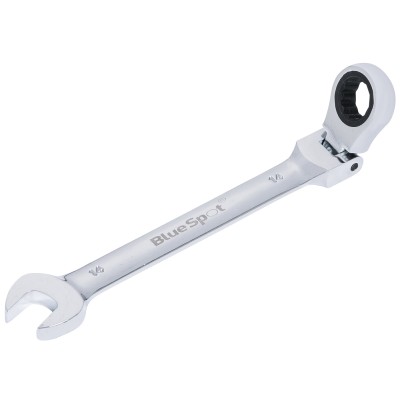 Blue Spot Tools Ratchet Spanner Flexible Hinged Head 14mm 05109 Bluespot