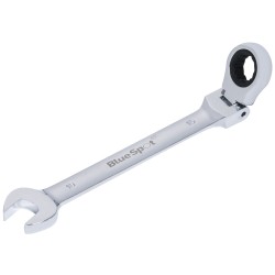 Blue Spot Tools Ratchet Spanner Flexible Hinged Head 15mm 05111 Bluespot