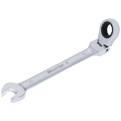 Blue Spot Tools Ratchet Spanner Flexible Hinged Head 15mm 05111 Bluespot