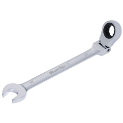 Blue Spot Tools Ratchet Spanner Flexible Hinged Head 21mm 05117 Bluespot