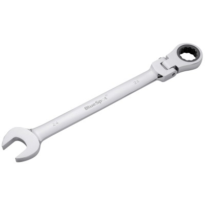Blue Spot Tools Ratchet Spanner Flexible Hinged Head 24mm 05121 Bluespot