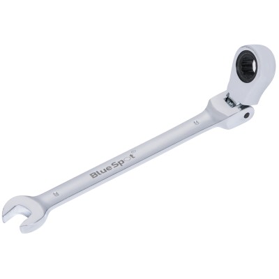 Blue Spot Tools Ratchet Spanner Flexible Hinged Head - 8mm 05101 Bluespot