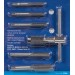 Blue Spot Tools M6 M7 M8 M10 M12 Tap Threading Set 22300 Bluespot