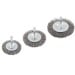 Blue Spot Tools Spindle Wire Cup And Wheel Brush 4pc Mixed Set 19224