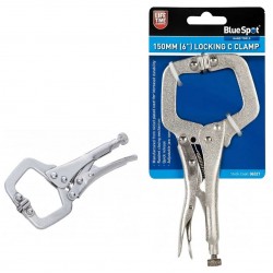 Blue Spot Tools C Clamp Locking Pliers 150mm 6 inch 06527