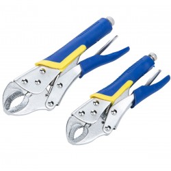 Blue Spot Tools Locking Pliers Curved Jaws Comfort Grip 06530