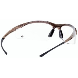 Bolle Wrap Around Contour Safety Glasses Clear - Contpsi BOLCONTPSI