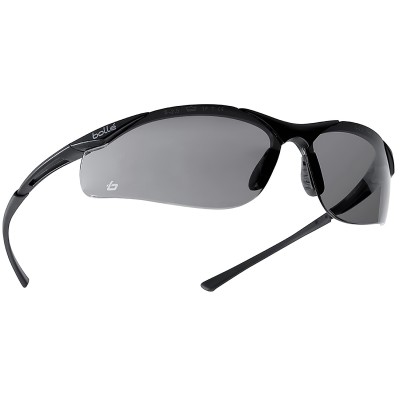 Bolle Wrap Around Contour Safety Glasses Smoked - Contpsf Sunglasses