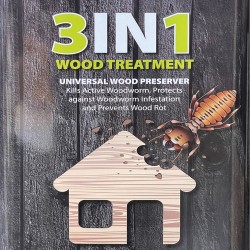 Bond It 3 in 1 Wood Treatment and Preserver 5 Litre BDWTR5