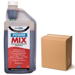 Bond It Power Mix Concentrated Mortar Plasticiser 1 Litre  Box of 10