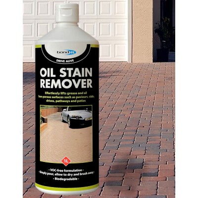 Bond It Drive Alive Oil Stain Remover Patio Driveway 1 Litre BDOSR1