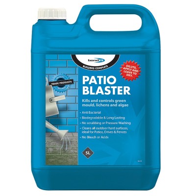 Bond It Patio Blaster Hard Surface Wood Green Mould Killer 5 Litre BDH109