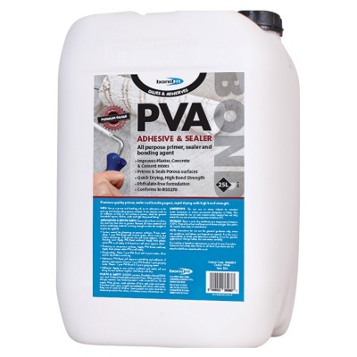 Bond It Premium PVA-Bond 25 Litre Sealer Adhesive Additive BDA025
