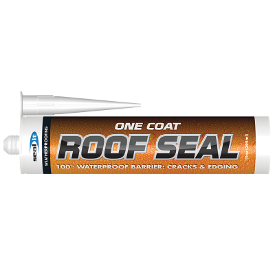 Seal It Roof Seal Liquid Roof Coating Cracks Joints Edging Sealer 295ml BDOCRSSGR