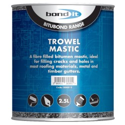 Bond it Bitubond Trowel Fibre Repair Mastic 2.5 Litre BDB012