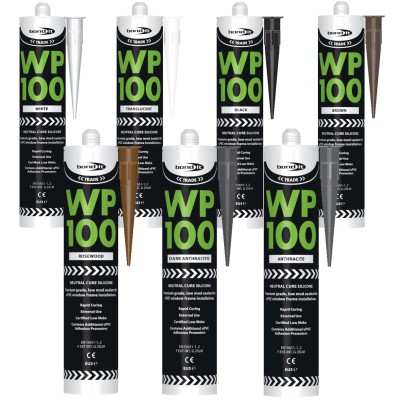 Bond-It WP100 Neutral Coloured Silicone Sealant 300ml