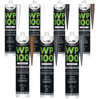 Bond It WP100 Neutral Coloured Silicone Sealant 300ml