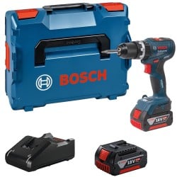 Bosch GSB 18V-65NM 18V Brushless Combi Drill 2 x 5.0Ah Li-ion Batteries XMS25COMBIB Bosch GSB 18V-65NM 18V Brushless Combi Drill 2 x 5.0Ah Li-ion Batteries XMS25COMBIB